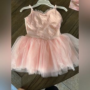 Bloch Girls pink tutu Leo dress